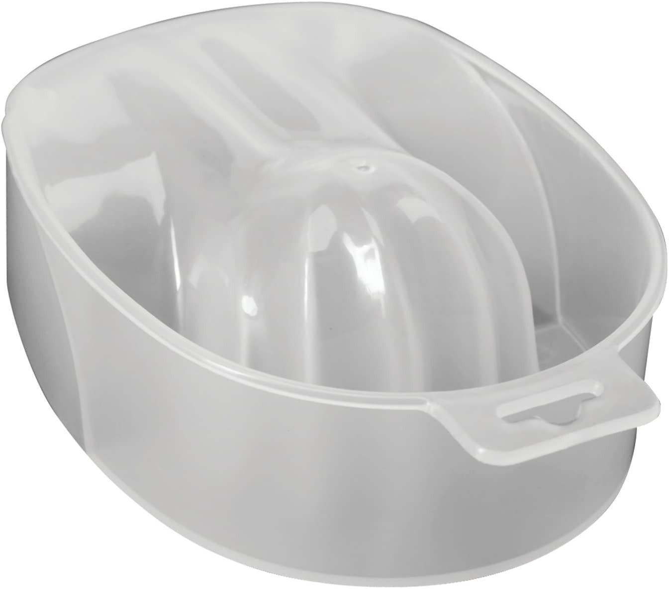 Premium Clear Deep Manicure Bowl for Professional Nail Care - Perfect for Salons, Spas & At-Home Nail Treatments