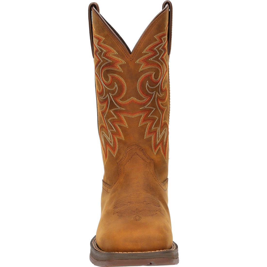 Rebel Waterproof Russet Western Boot