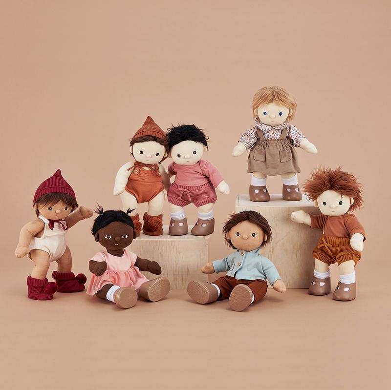 Dinkum Doll Clothes Set for Kids - Outfit Play Dress Up Costumes for 18