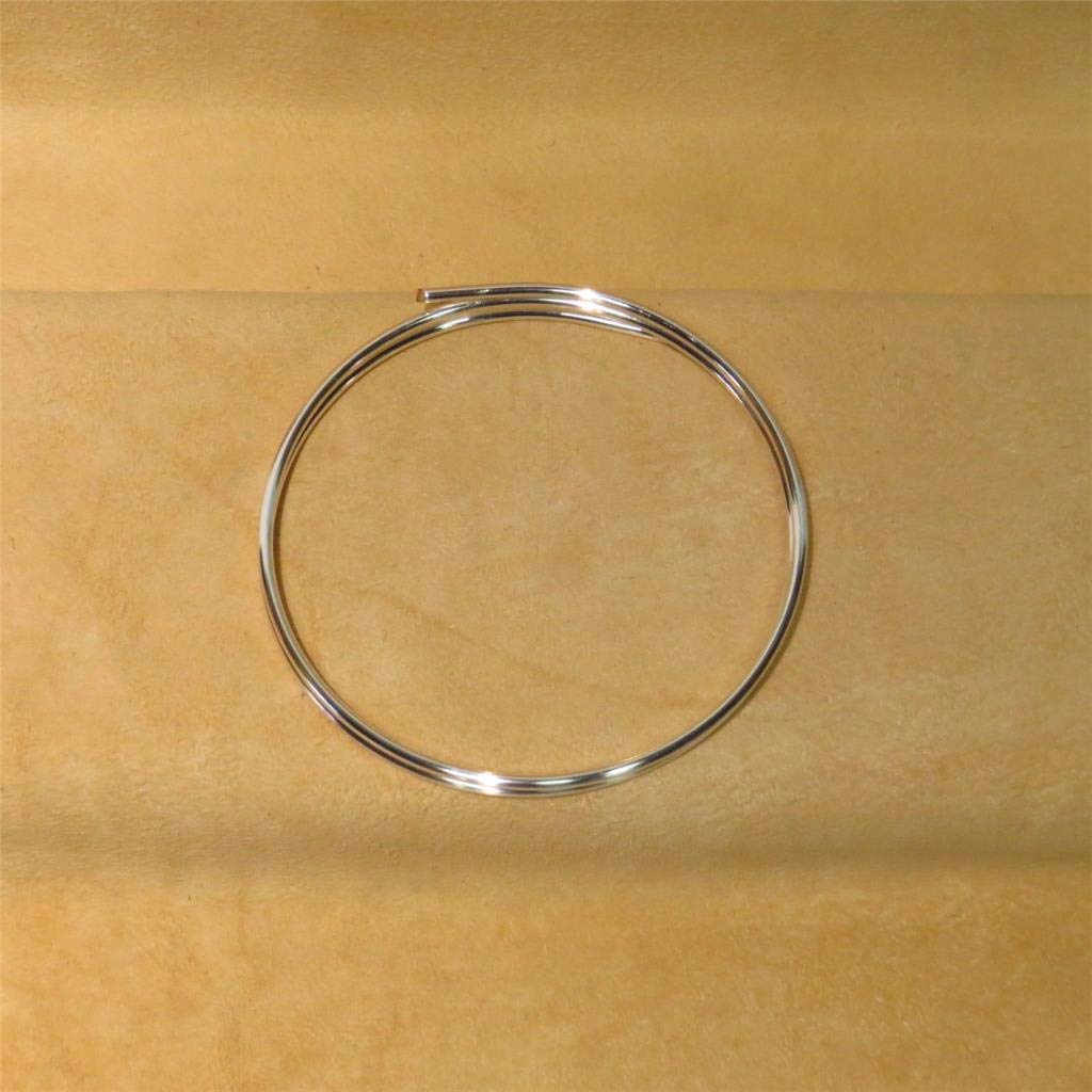 99.995% Pure Silver Wire 10 Gauge (24-inch Coil, 2 Feet) - Made in USA - Colloidal Generator Wire - .99995+ Purity Guaranteed by Golden State Silver - Includes Certified Test Report - Perfect for Jewelry Making, Electronics, and DIY Projects