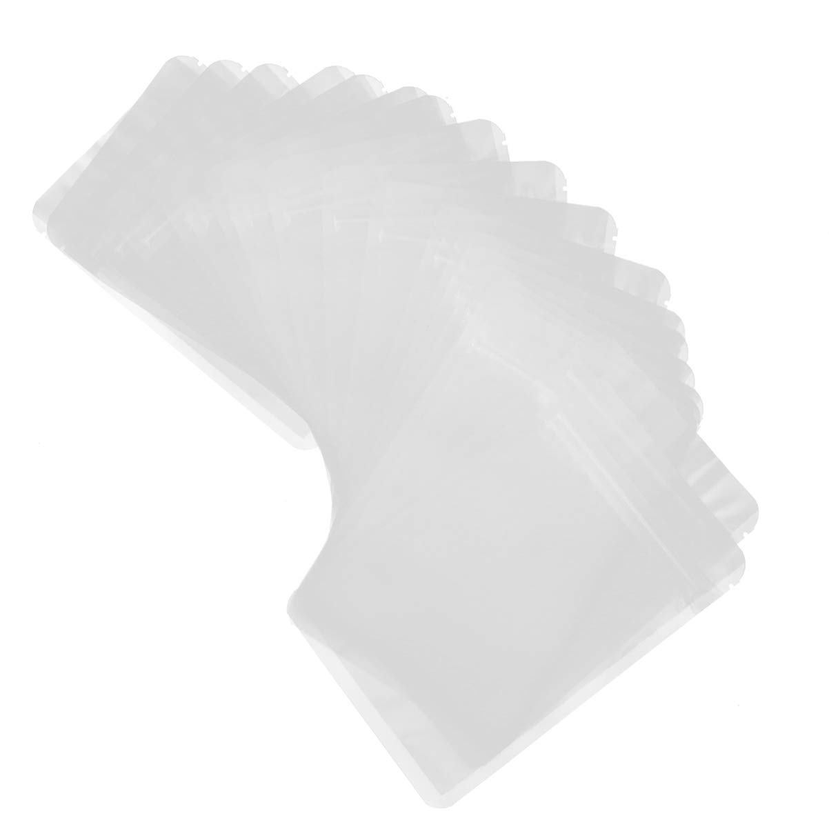 Scicalife 100pcs Small Resealable Zipper Plastic Bags for Tea, Food, Candy Storage | Airtight Reclosable Snack Bags | Perfect for Kitchen, Pantry, Travel & Office Organization