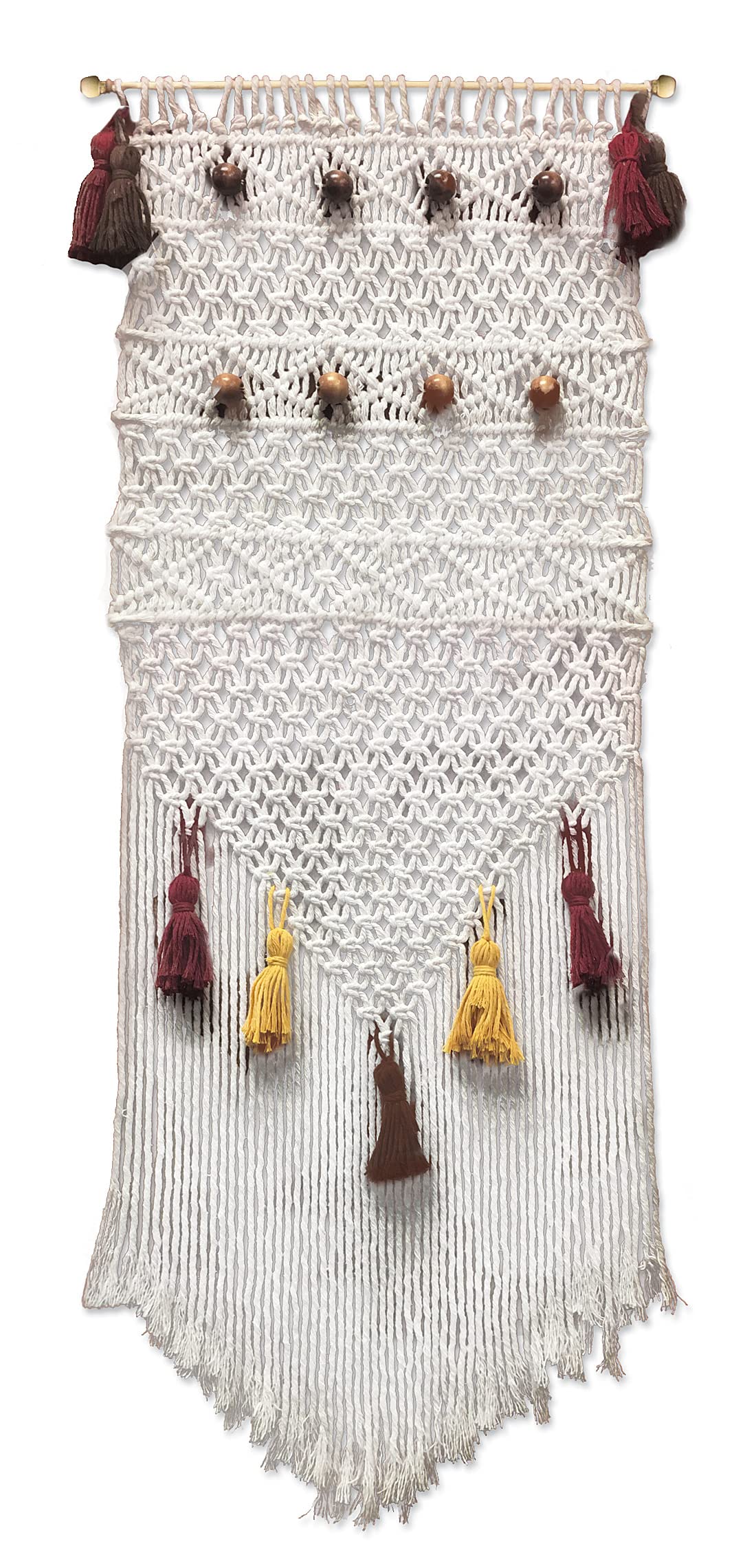 Design Works Crafts Desert Dreams Macrame Kit – DIY Wall Hanging & Boho Home Decor for Beginners | Perfect for Living Room, Bedroom, or Gift