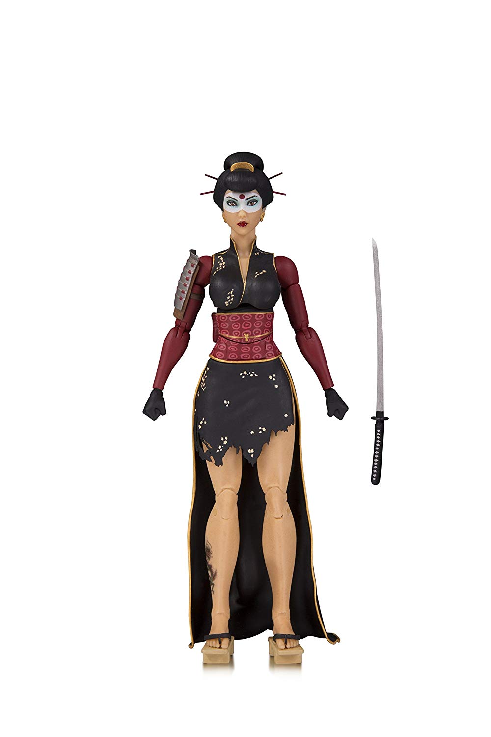 DC Comics Designer Series Bombshells Katana Action Figure by Ant Lucia - Collectible Statue for Superhero Fans & Home Decor