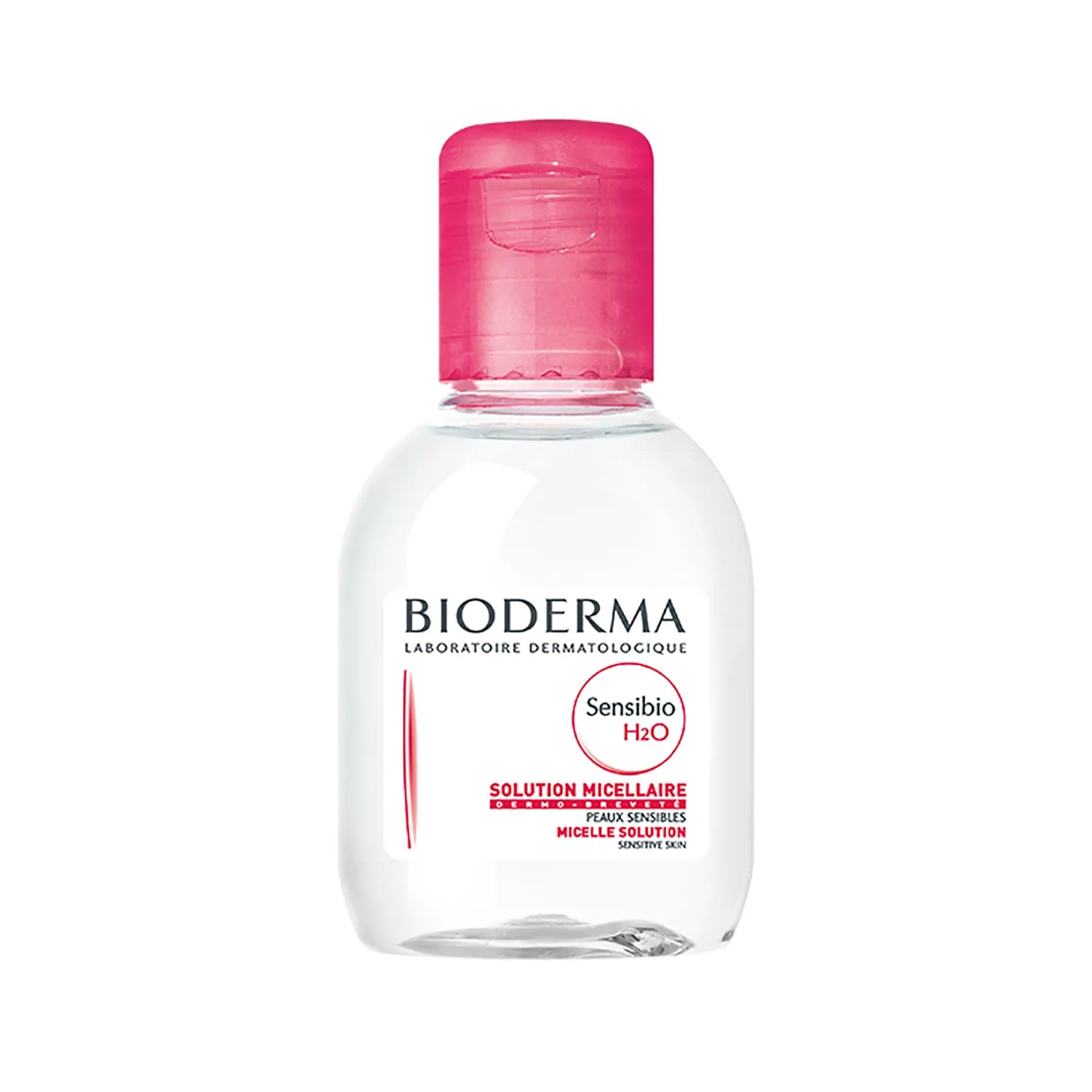 Bioderma Sensibio H2O Micellar Water for Sensitive Skin - 3.38 fl oz | Gentle Makeup Remover & Face Cleanser | Hypoallergenic & Fragrance-Free | Perfect for Travel & Daily Skincare Routine