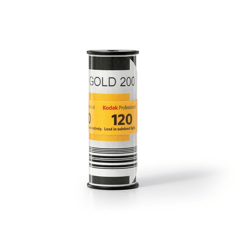 Kodak Professional Gold 200 Color Negative Film 120 Roll Film - Perfect for Medium Format Cameras, Landscape & Portrait Photography