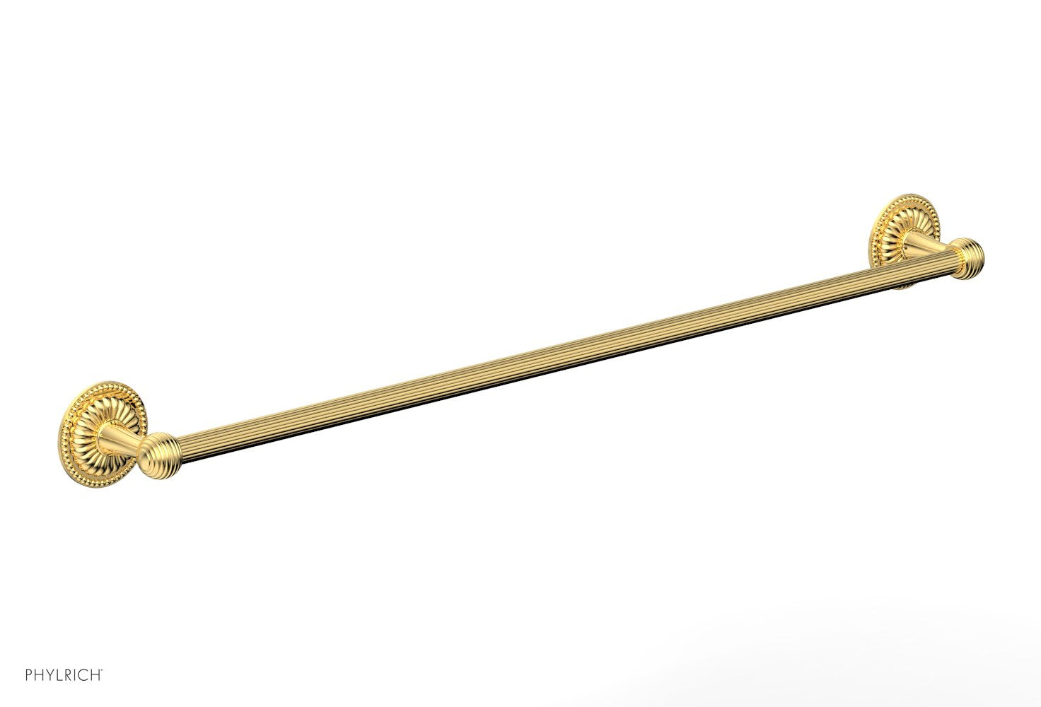Premium 30-Inch Georgian & Barcelona Style Towel Bar KPG75 - Elegant Bathroom Accessory for Modern & Classic Home Decor