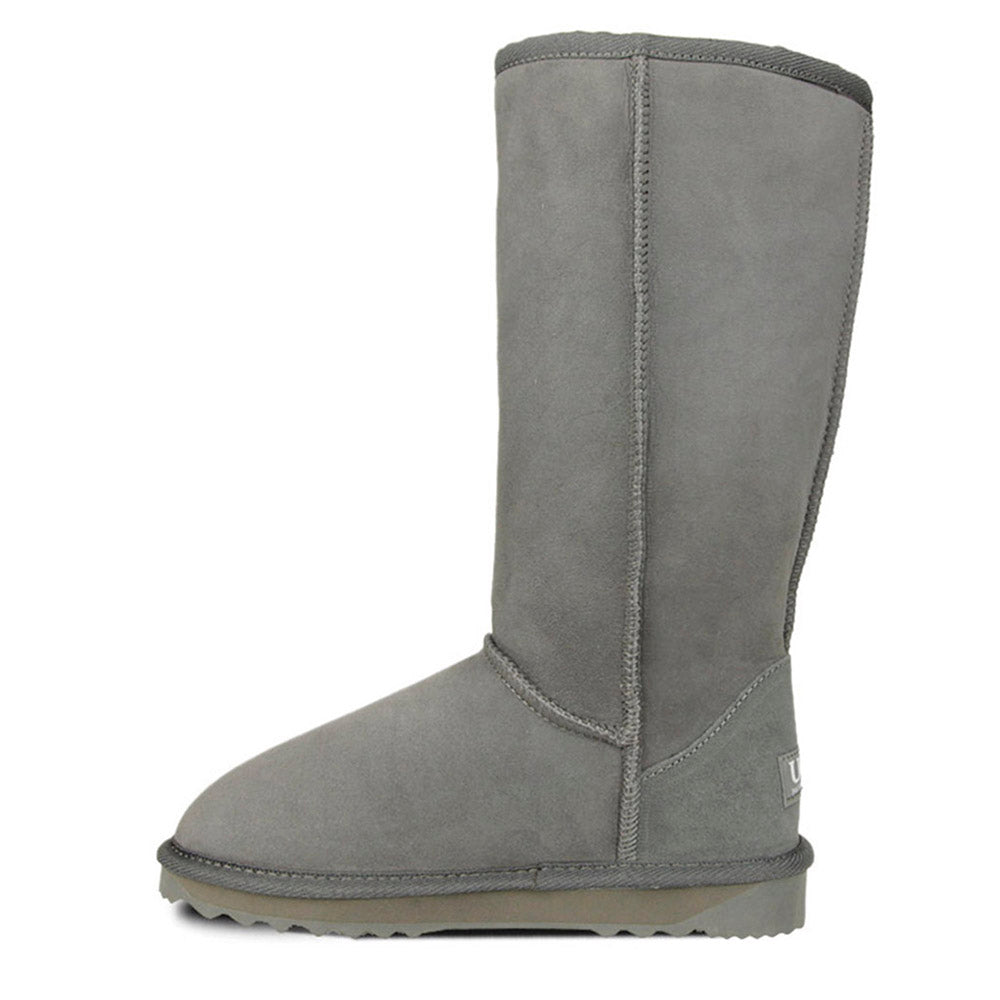 Premium UGG Classic Tall Women's Winter Boots - Warm & Cozy Sheepskin Boots for Cold Weather, Snow, and Casual Outfits