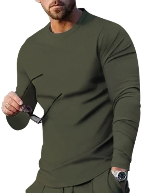 Stylish Men's Casual Jogger Two-Piece Set - Comfortable Lounge & Workout Outfit for Home, Gym, and Everyday Wear