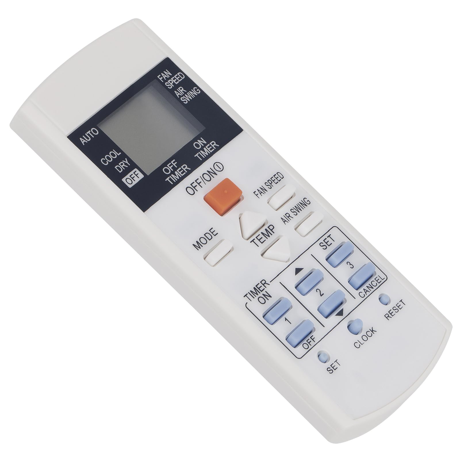 ALLIMITY Replacement Remote Control for Panasonic Air Conditioner Models A75C3625 A75C2817 A75C3716 A75C3297 - Compatible with Panasonic AC Units, Perfect for Home & Office Cooling Systems