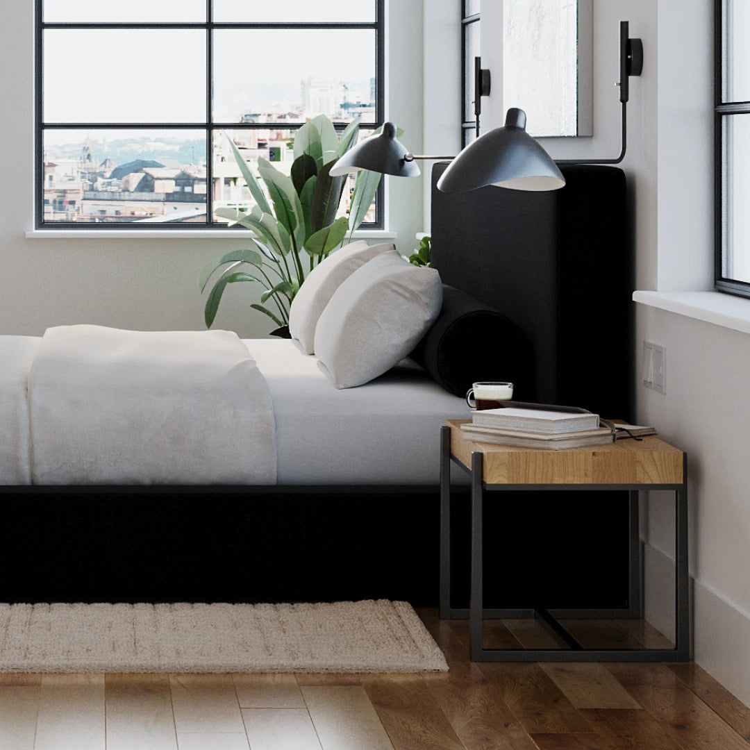Onyx Ultra Headboard - Modern & Stylish Bed Frame Headboard for Bedroom Decor | Perfect for Master Bedroom, Guest Room, or Apartment