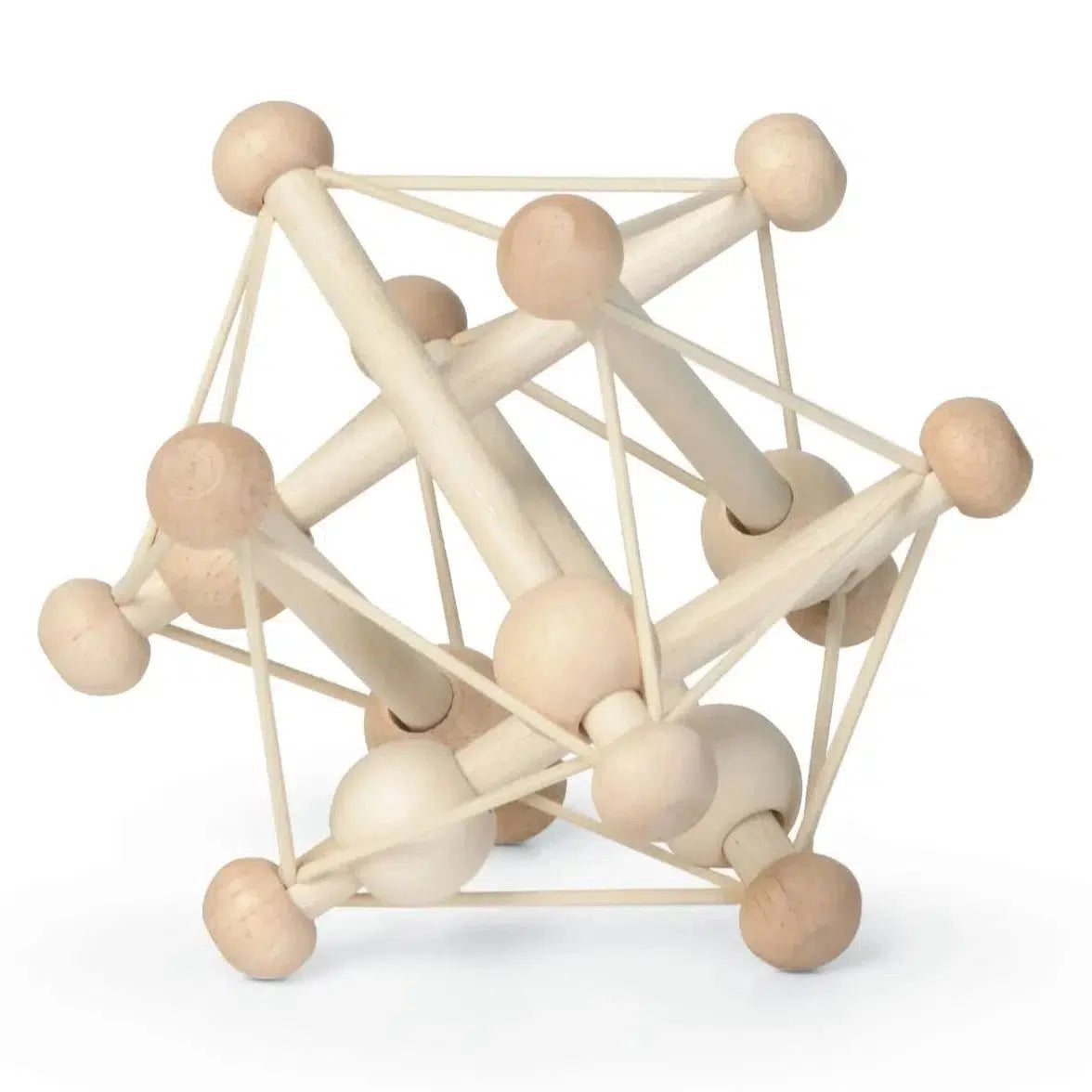 **Manhattan Toy Skwish - Classic Wooden Baby Toy for Sensory Play & Early Learning - Perfect for Teething, Grasping & Developmental Playtime**