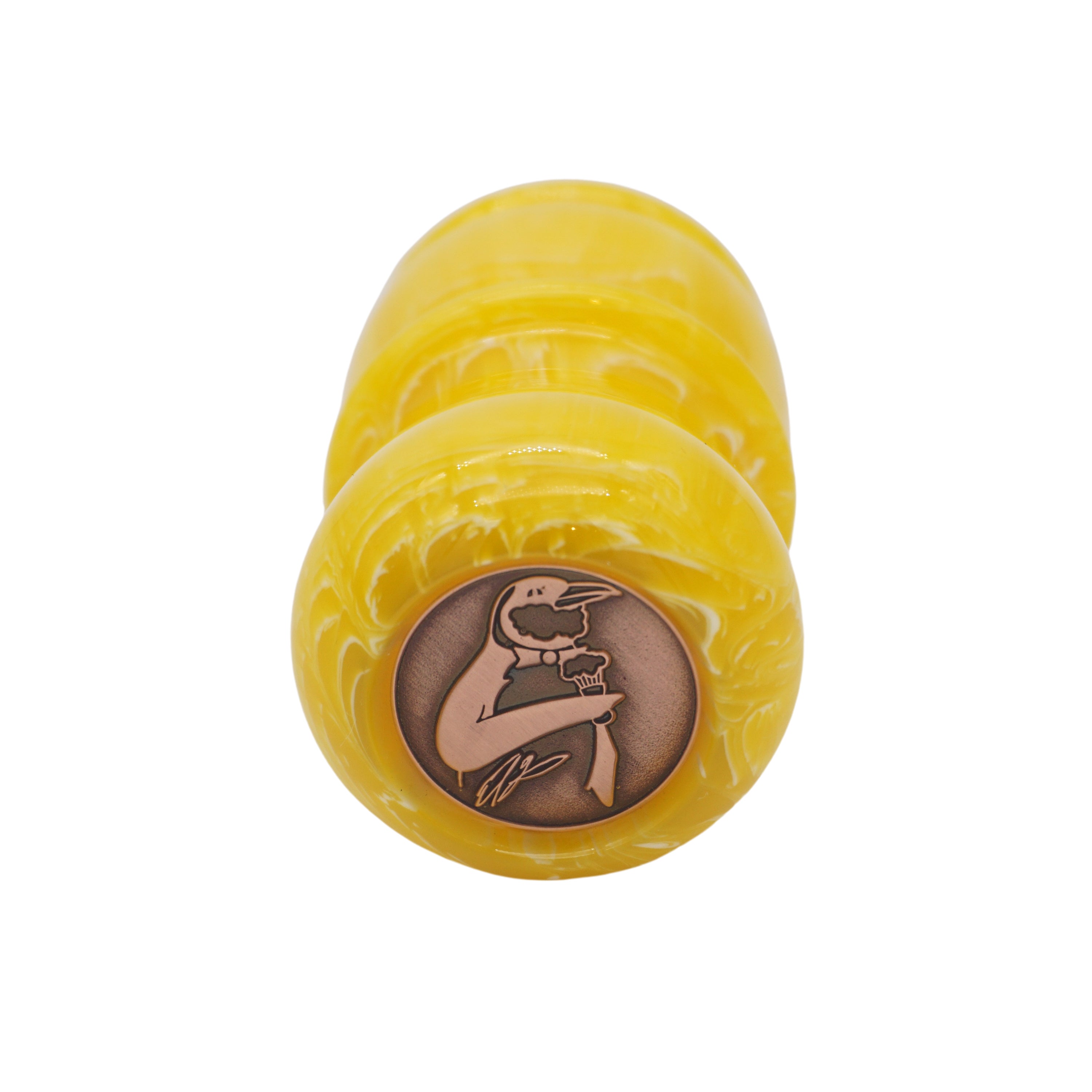 Premium Lemon Drop Handcrafted Shaving Brush Handle - Fits 24mm & 26mm Knots - Perfect for Wet Shaving & Grooming Gifts - Ideal for Barbershops & Home Use