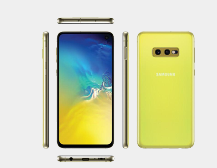 Samsung Galaxy S10e SM-G970F/DS 128GB 6GB RAM Dual SIM Factory Unlocked Smartphone - Canary Yellow | International Version | Perfect for Travel & Business Use