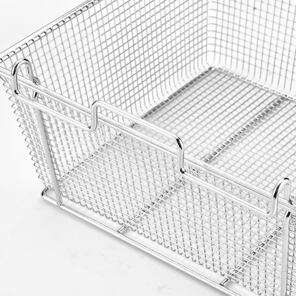 TheLAShop 13-Inch Large Fryer Basket Replacement - 8.8 lbs Capacity - Perfect for Commercial Deep Fryers & Home Kitchen Use