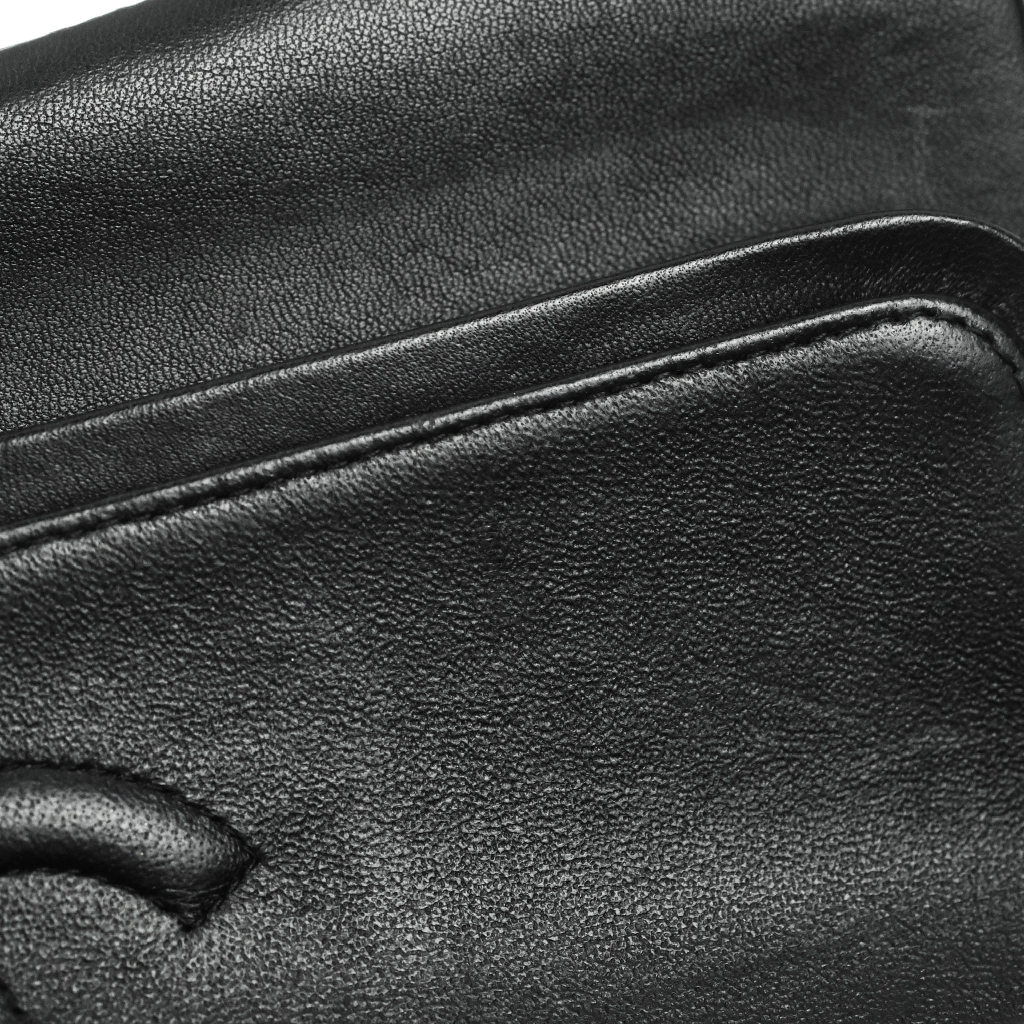 Chanel Classic Chevron M/L Medium Double Flap Bag in So Black Lambskin Leather - Luxury Handbag for Women, Perfect for Evening Events & Special Occasions