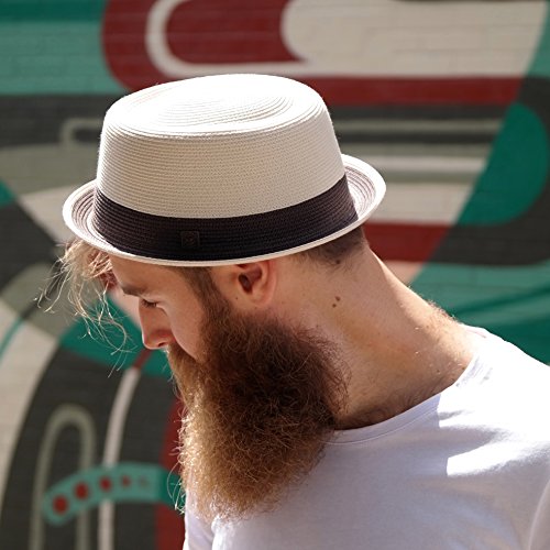 Men's Packable Pork Pie Hat - Crushable & Lightweight for Travel & Outdoor