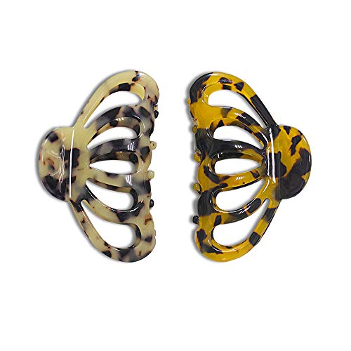 Vintage Tortoise Shell Hair Clips