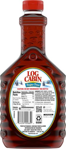 Sugar Free Maple Syrup for Pancakes & Waffles - 24oz Bottle | Keto-Friendly, Low Carb Breakfast Topping | Perfect for Pancakes, French Toast & Desserts