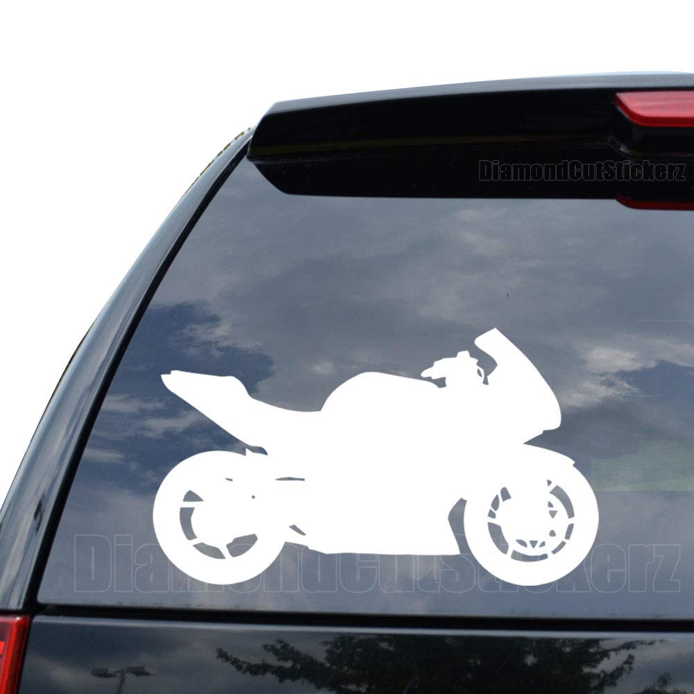 Premium Ninja 650R Motorcycle Decal Sticker - Matte Black Vinyl (7