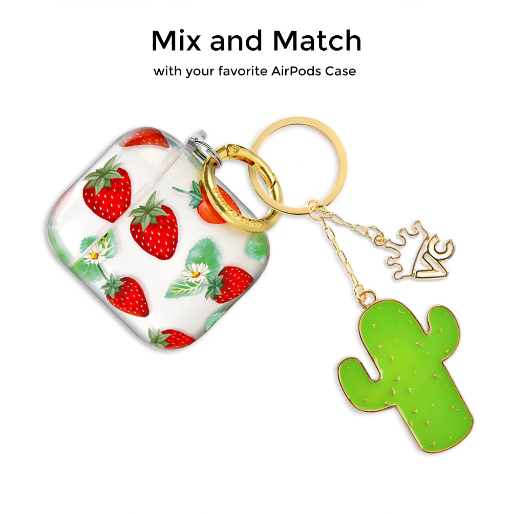 Cactus Keychain - Cute Succulent Keyring for Women & Men, Durable Car Keys Accessories - Perfect for Gifts, Home Decor, and Travel Essentials