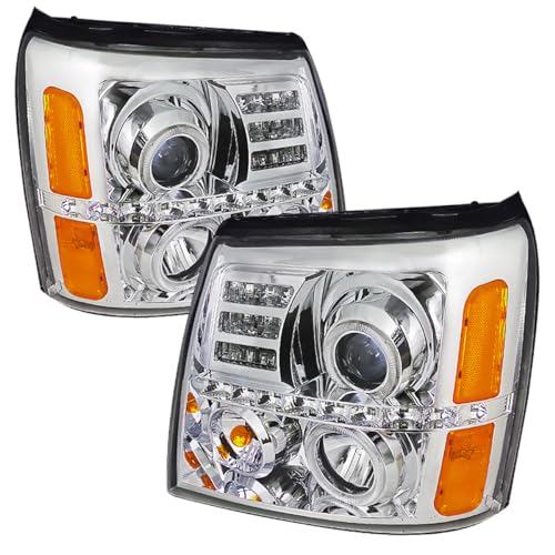 Chrome Housing Clear Lens