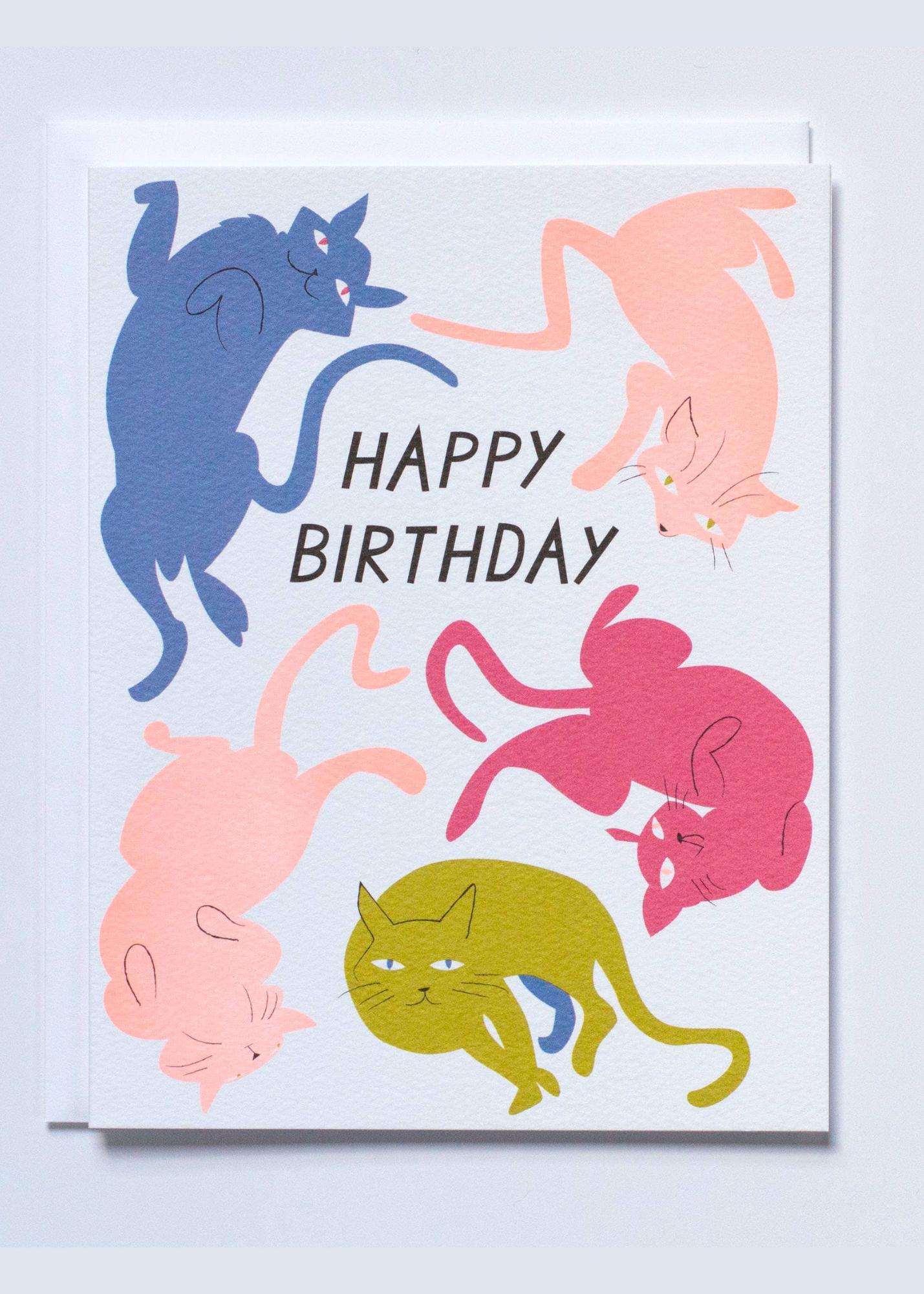 Happy Birthday Cat Greeting Card - Funny Feline Birthday Card for Cat Lovers - Perfect for Birthdays, Parties & Special Occasions