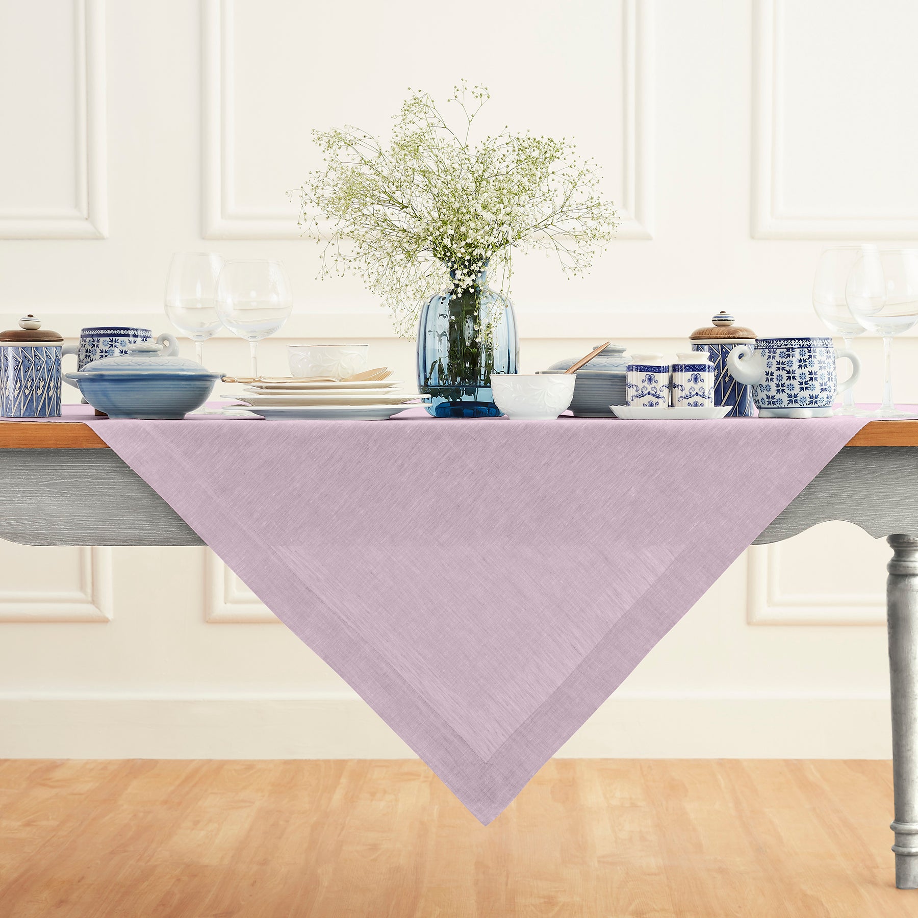 Athena Decorative Table Throw - Soft & Stylish Table Cover for Dining, Living Room, and Outdoor Use - Perfect for Parties, Weddings, and Home Decor