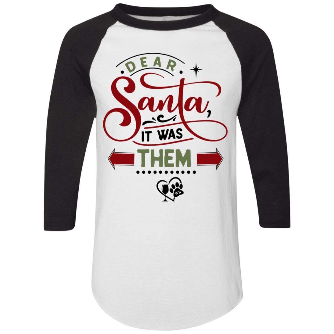 WineyBitches.Co Colorblock Raglan Jersey - Stylish Women's Baseball Tee for Casual Wear & Night Out | Trendy Long Sleeve Shirt for Parties, Date Nights & Everyday Fashion
