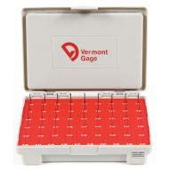 Vermont Gage 902400100 - Precision Plug Gauge Set (0.21-1.29mm) for Industrial Measurement | Black Finish | Ideal for Quality Control, Manufacturing, and Mechanical Inspection