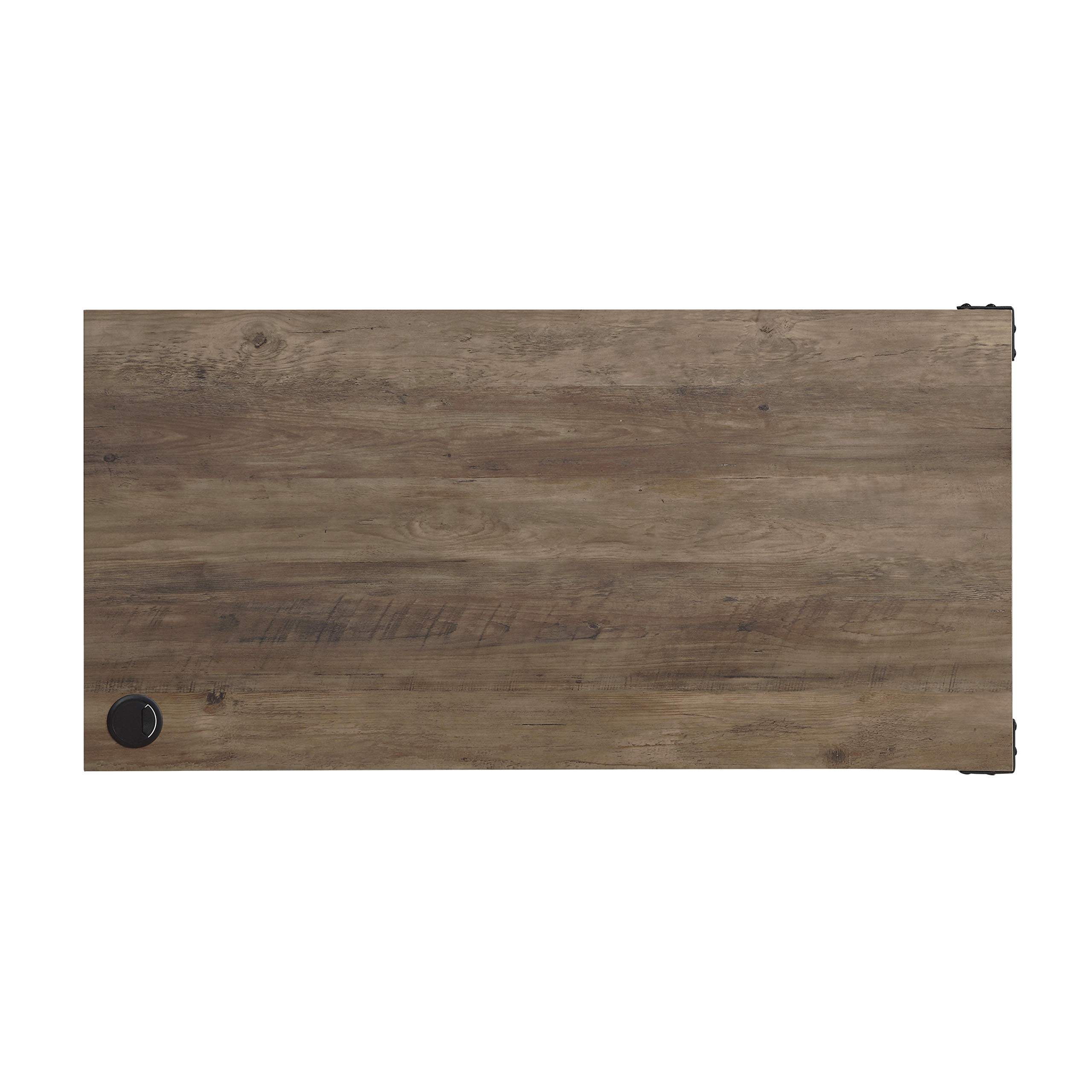 Industrial L-Shaped Computer Desk with Shelves - Rustic Oak Corner Gaming Desk for Home Office | Space-Saving Workstation for Small Rooms & Multi-Monitor Setup