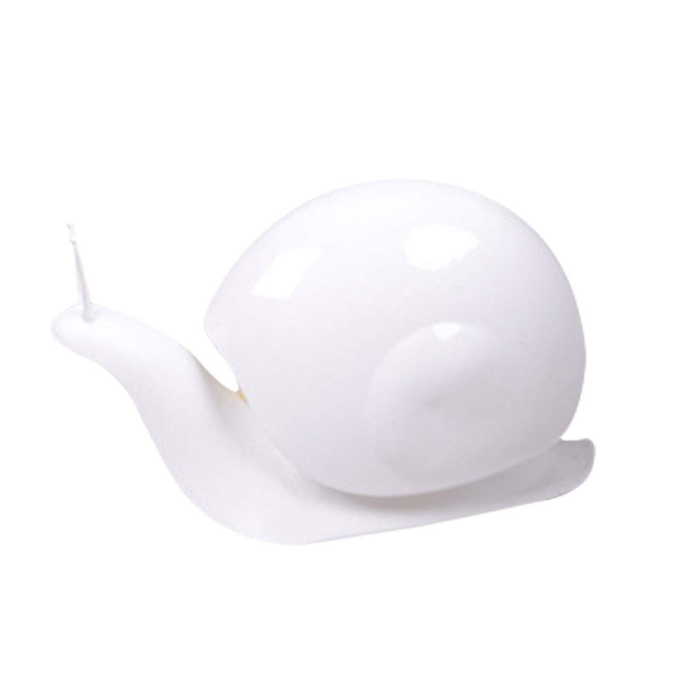 Graoll 4oz (20ml) Snail Shape Hand Soap Dispenser for Bathroom - Cute Kids Soap Pump for Sink Counter, Kitchen, and Nursery - BPA-Free Plastic Soap Dispenser (White)