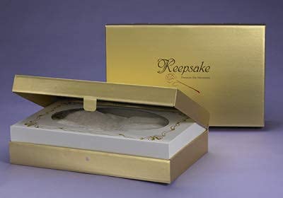 Foster-Stephens Large Gold Wedding Dress Preservation Kit | Elegant Wedding Gown Storage Box with Acid-Free Materials | Perfect for Protecting Quilts, Dresses & Family Heirlooms | Ideal for Bridal Closet Organization & Long-Term Garment Preservation | Gold, Large Size