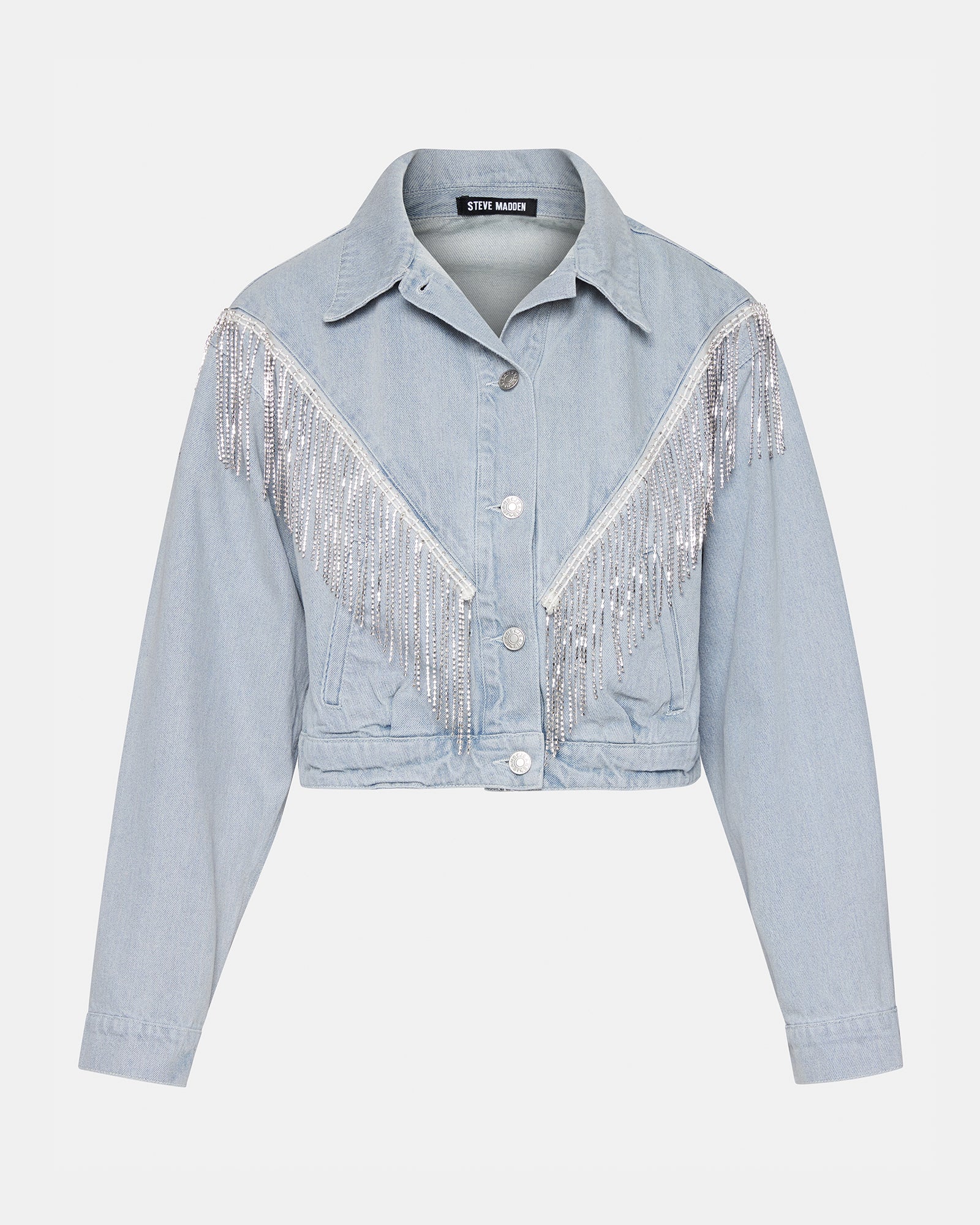 Canyon Denim Jacket for Men & Women - Vintage Style Distressed Denim Jacket with Button Front & Chest Pockets | Perfect for Casual Outfits, Streetwear & Outdoor Adventures
