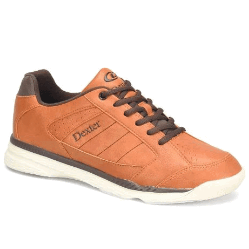 Dexter Men's Ricky IV Brown Wide Bowling Shoes - Comfortable & Durable for Competitive & Casual Bowling - Perfect for League Play & Practice Sessions