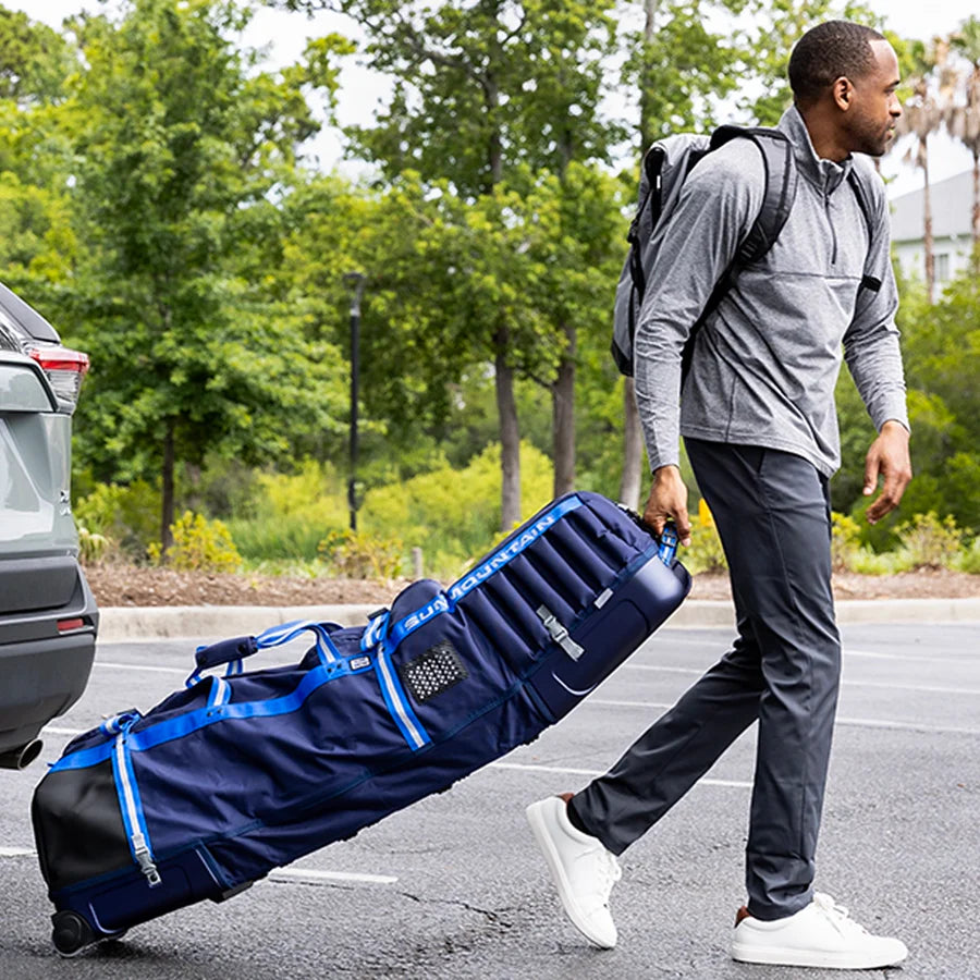 Sun Mountain Kube Travel Cover - Waterproof Golf Club Travel Bag with Wheels for Airplane Travel | Perfect for Golfers, Business Trips & Vacation Protection
