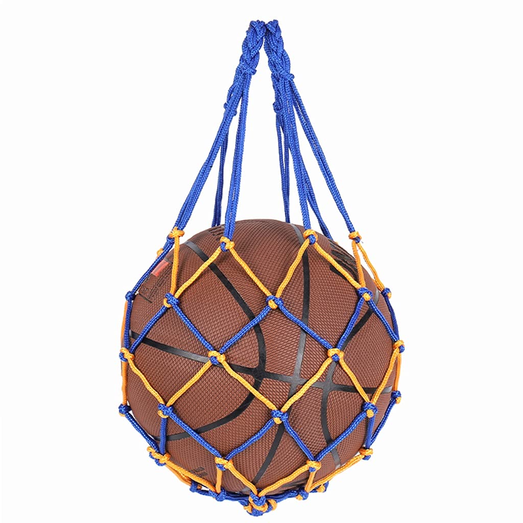 **Heavy Duty Sports Ball Storage Net Bag - Medicine Ball, Basketball, Football, Volleyball Training & Equipment Organizer - Large Mesh Bag for Gym, Home, or Outdoor Use (Color: D)**