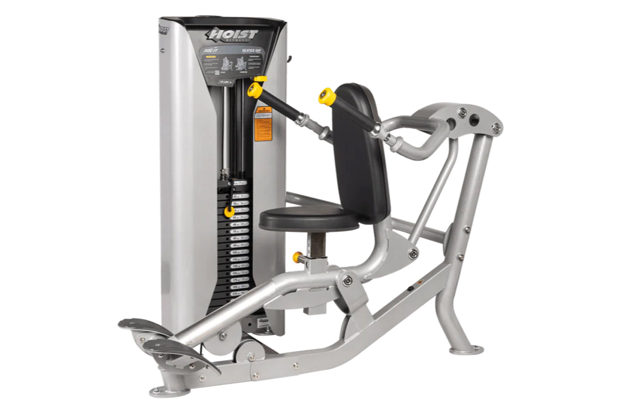 Hoist ROC IT Seated Dip Machine (RS 2101) - Commercial Grade Strength Training Equipment for Triceps & Chest - Perfect for Home Gyms & Fitness Centers