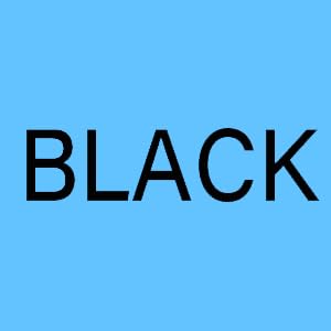 Black on Blue