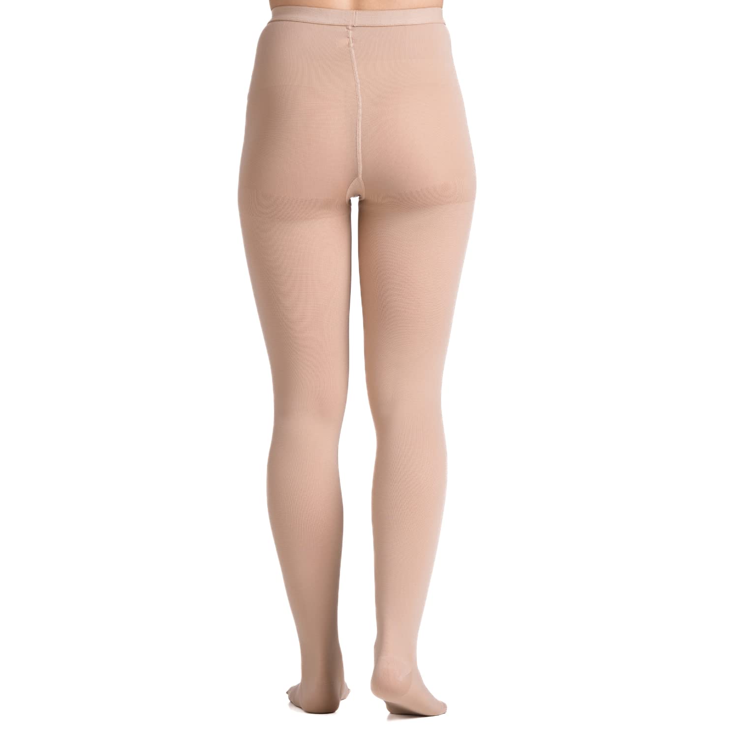 EvoNation 20-30 mmHg Graduated Compression Pantyhose for Men & Women - Firm Support Opaque Tights for Circulation & Swelling Relief - Perfect for Travel, Work & Medical Recovery