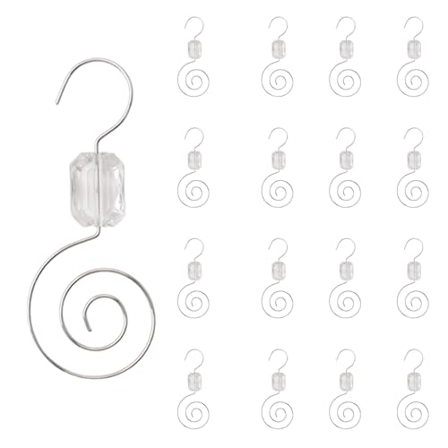 Silver & transparent beads F