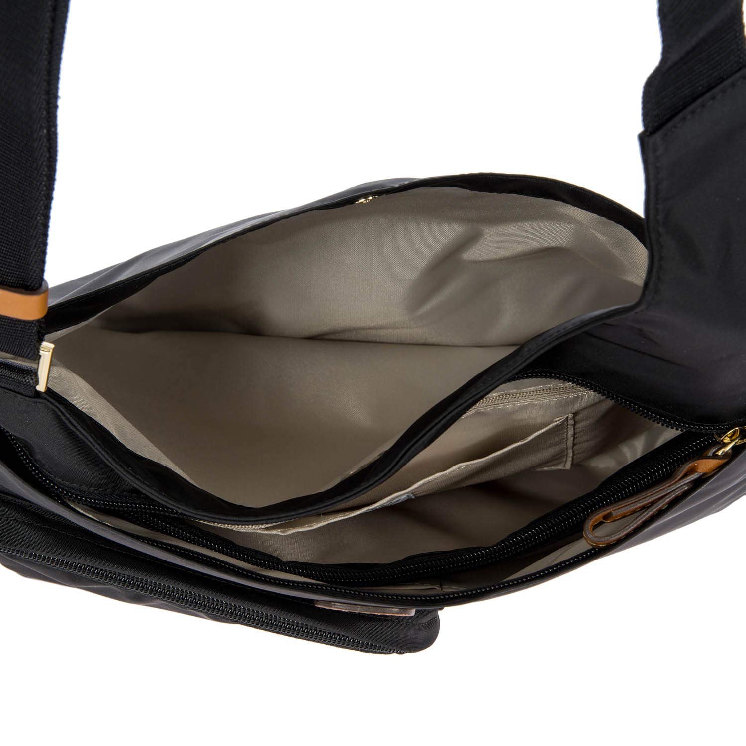 Bric's 2.0 X-Bag Hipster Envelope Shoulder Bag for Women - Stylish Travel Purse & Crossbody Bag - Black - Perfect for Work, Travel & Everyday Use