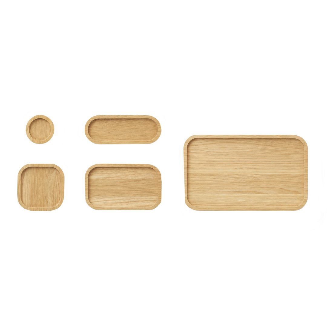 Astro Tray Set of 6 - Premium Serving Tray for Home, Office & Outdoor Entertaining - Perfect for Parties, Snacks & Decor