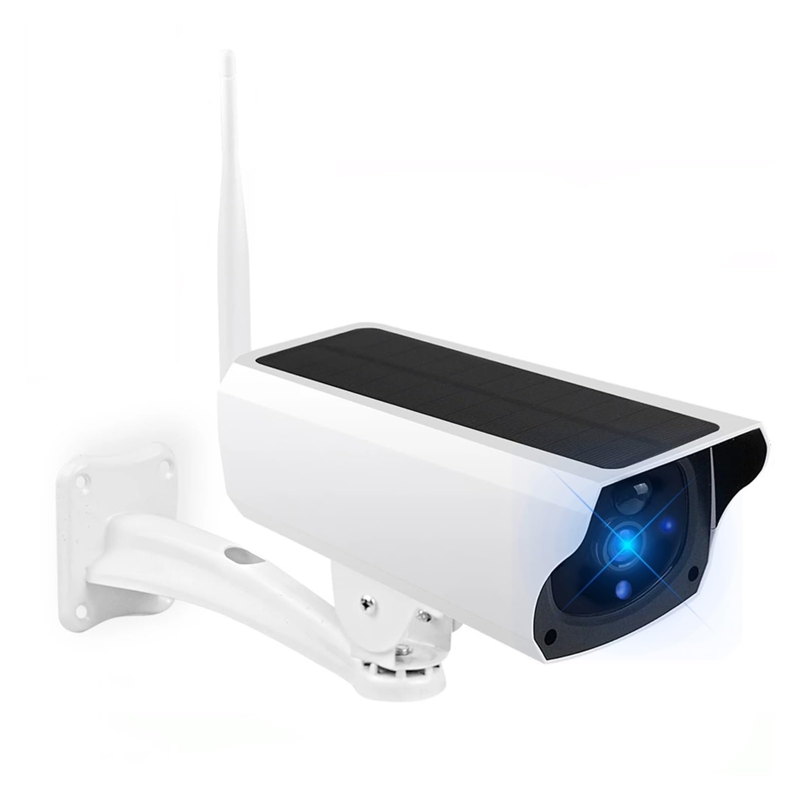 5MP Solar Powered Security Camera with PIR Motion Detection & Two-Way Audio - Wireless Outdoor Surveillance Camera with Night Vision for Home, Business & Garden Security Monitoring