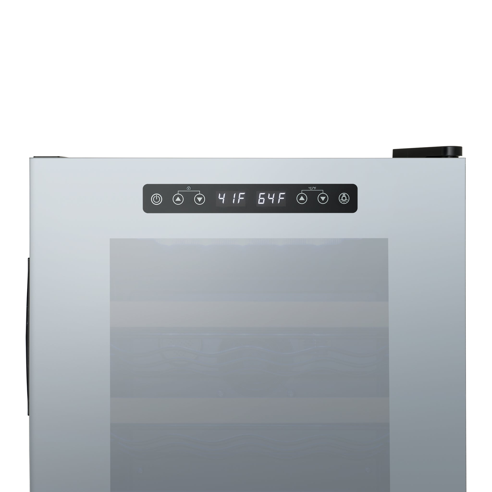Newair® 56 Bottle Dual Zone Freestanding Wine Cooler - 16.9 Cubic Feet Black Refrigerator for Red & White Wine Storage | Perfect for Home Bars, Restaurants, and Wine Cellars