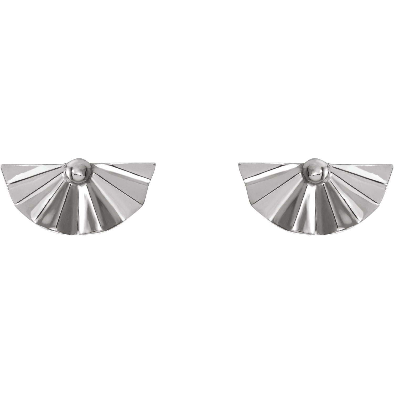 14K Gold, Sterling Silver & Platinum Geometric Earrings for Women | Elegant Fine Jewelry for Parties, Weddings & Everyday Wear | Diamond2Deal