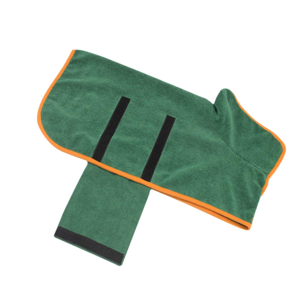 **Fast Drying Dog Bathrobe Towel - Super Absorbent Microfiber Pet Drying Coat with Hood for Dogs & Cats - XL Quick Dry Towel for Post-Bath, Grooming & Spa Time**