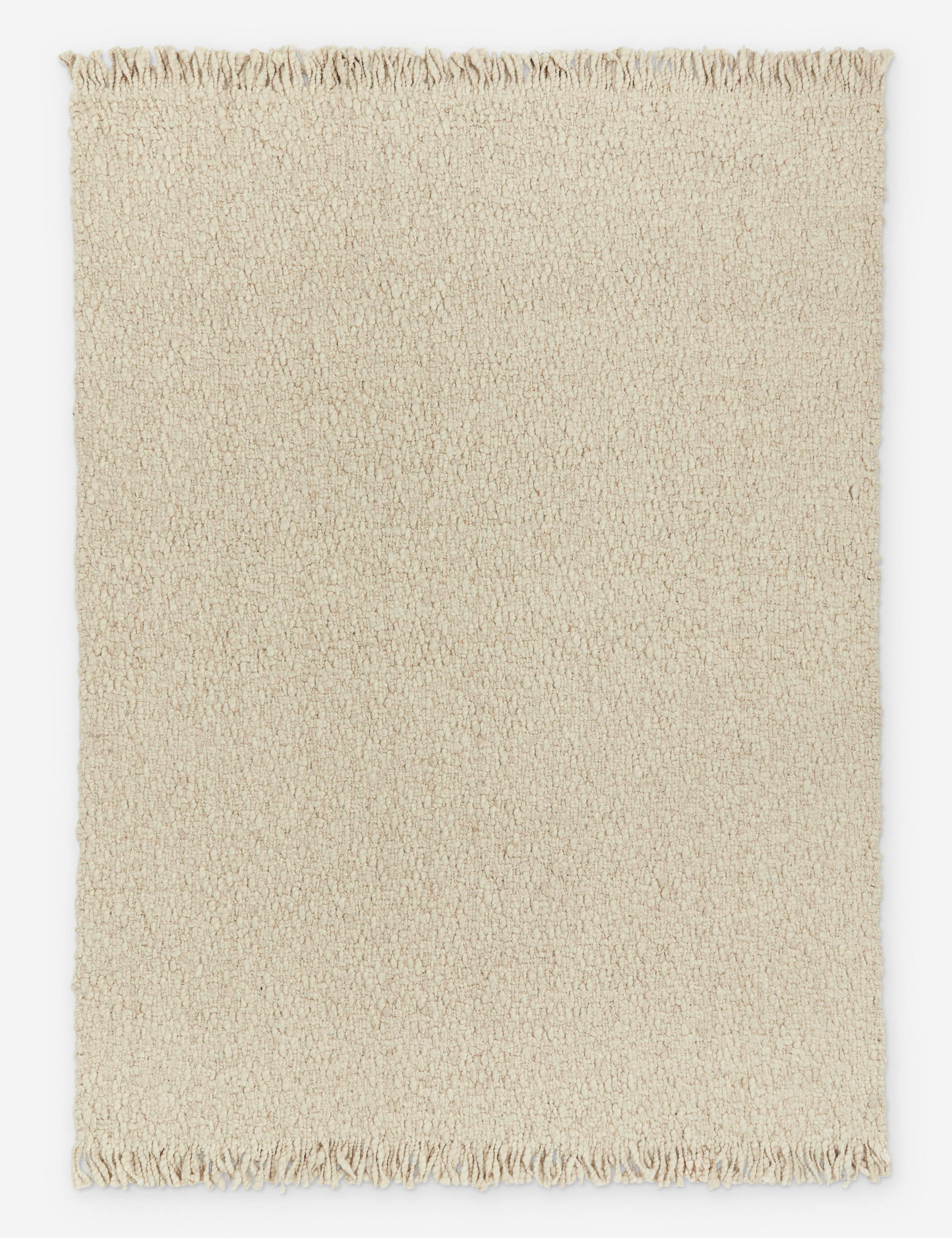 Handwoven Wool Rug by DISC Interiors - Premium Natural Fiber Floor Decor for Living Room, Bedroom & Office