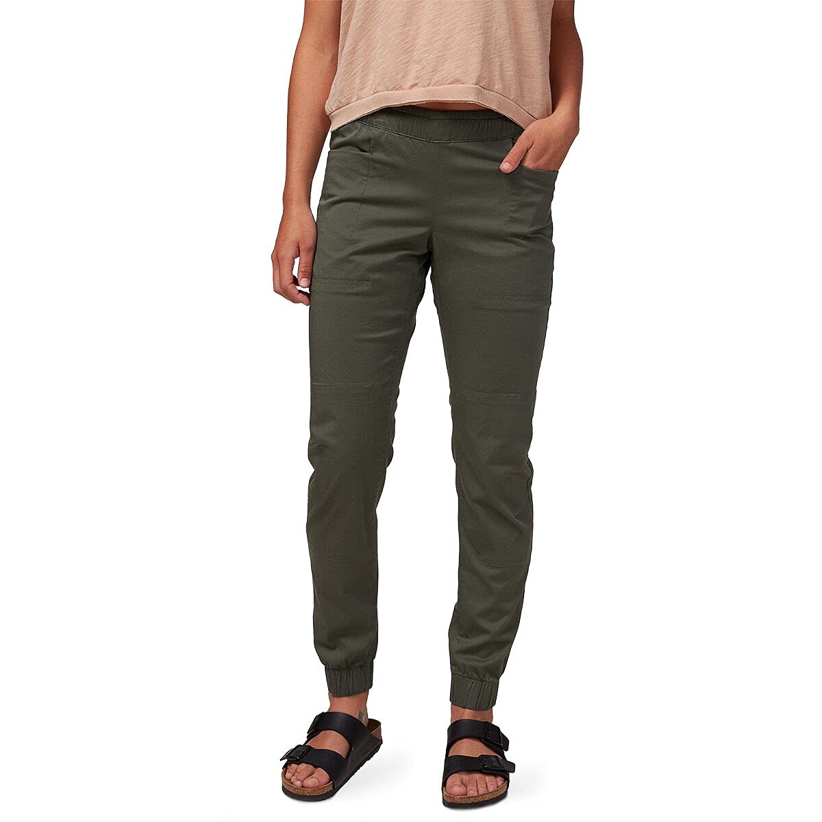 Black Diamond Women's Notion SP Pants - Hiking & Climbing Outdoor Pants for Women - Waterproof & Breathable Tundra Color - Perfect for Trail Running, Rock Climbing & Alpine Adventures