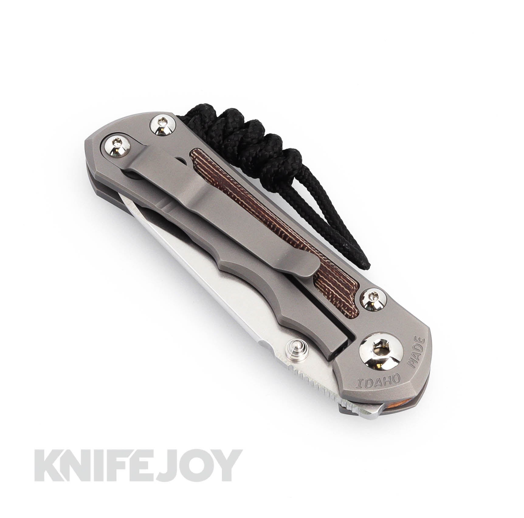 Chris Reeve Small Inkosi Folding Knife - Plain Insingo Magnacut Blade with Glass Blasted Natural Canvas Micarta Handles | EDC, Camping, Outdoor Survival Gear