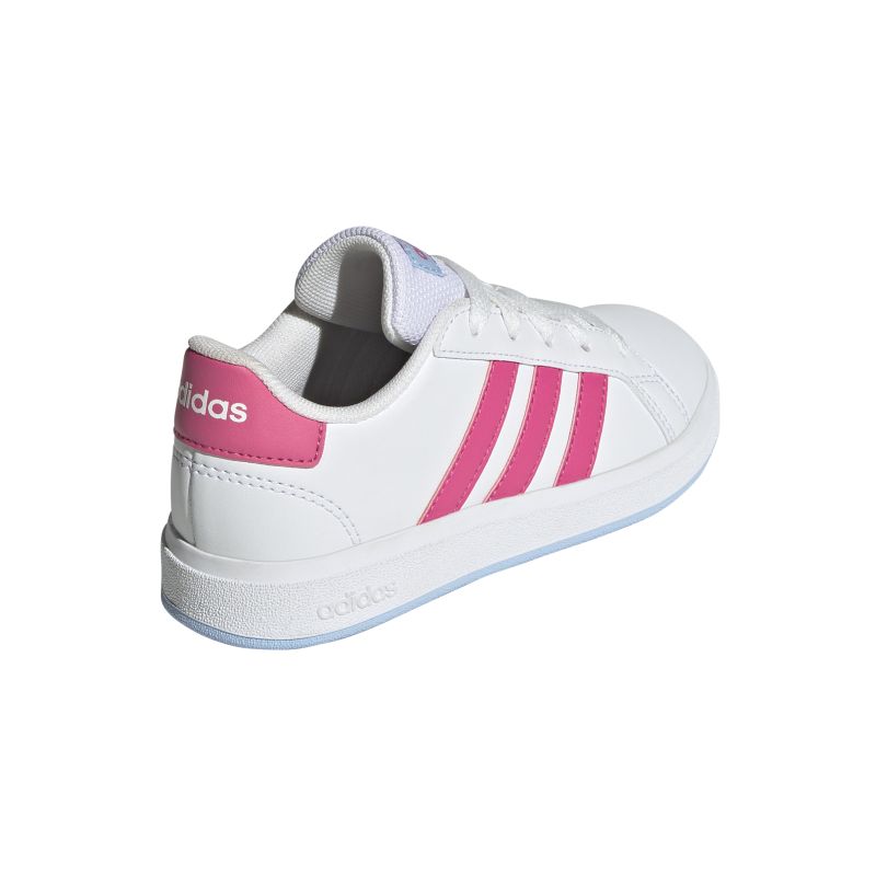 Adidas Grand Court 2.0 Kids Sneakers - Comfortable Casual Shoes for Boys & Girls - Perfect for School, Playground & Everyday Wear